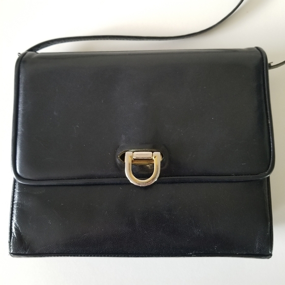 Vintage Frenchy of California | Pewter Leather Clutch Purse - Picture 1 of 11
